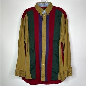 Vintage Hunt Club Long Sleeve Button Down Shirt Medium